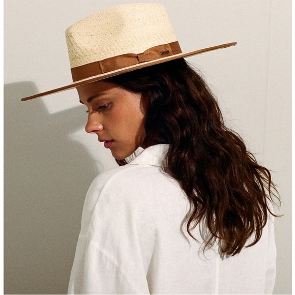 NWT Brixton Jo Straw Rancher Hat - Picture 4 of 16